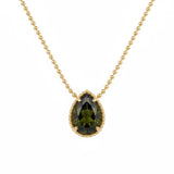 Moss Teardrop 925 Ogrlica