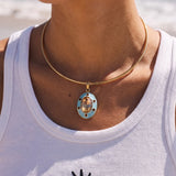 Gemma Blu Choker