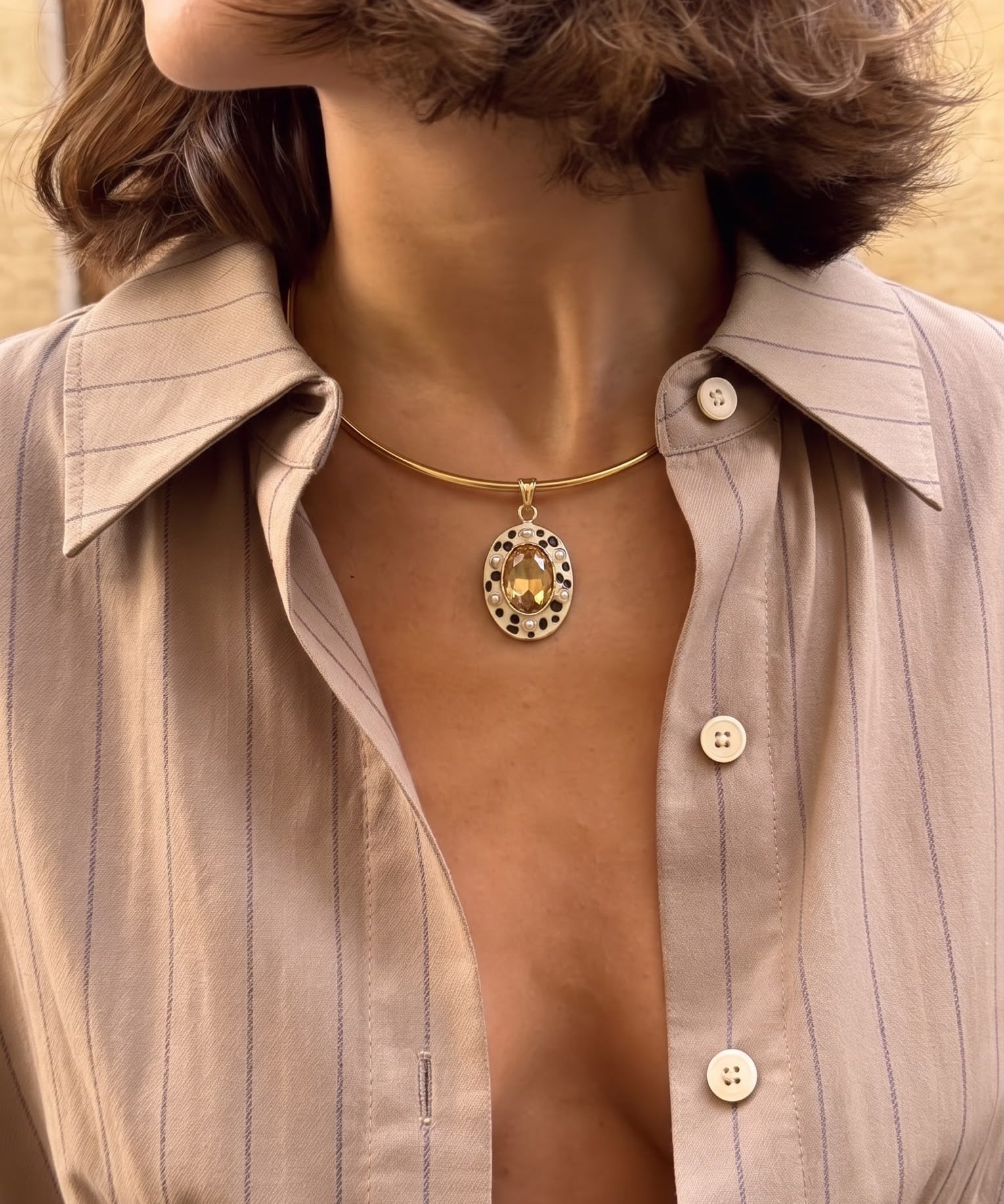 Gemma Latte Choker